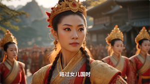 文字故事自动生成视频教程：曹操偶遇孙行者
